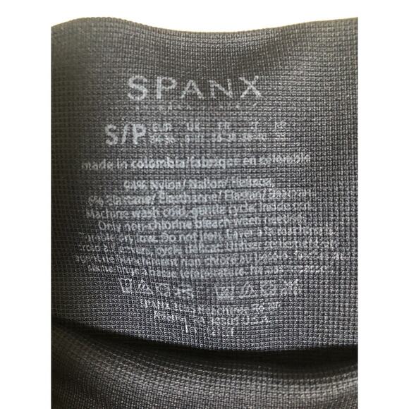 Spanx Look At Me Now Seamless Moto Leggings Indigo Sky Size Small - Picture 2 of 3